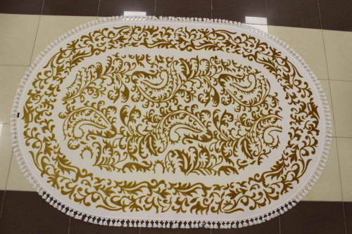 Иранский ковёр из акрила (01163E/KAFTAN/OVAL/290x19)