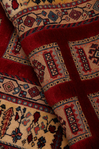 Иранский ковёр из шерсти (15-02813-2/221x81)