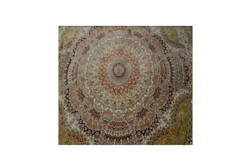Бельгийский ковёр из бамбуковой вискозы (0IS025/DARKGOLDN4/300x200)