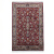Иранский ковёр из шёлка и модала (QUM 602 /Red/390x290)