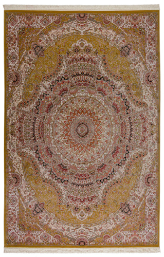 Бельгийский ковёр из бамбуковой вискозы (0IS025/DARKGOLDN4/300x200)
