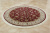 Бельгийский ковёр из бамбуковой вискозы (IS010H/RED/160x160) Бельгийский ковёр из бамбуковой вискозы (IS010H/RED/160x160)