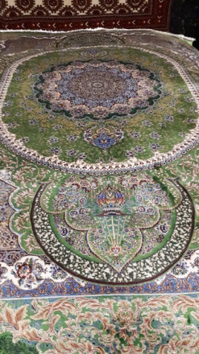 Иранский ковёр из шерсти (17-1304027516/224x147)