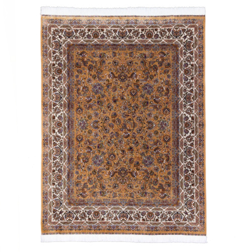 Иранский ковёр из шёлка и модала (QUM 617 /Beige/200x150)